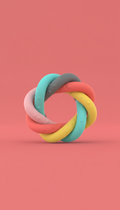 Twist & slide infinity ring