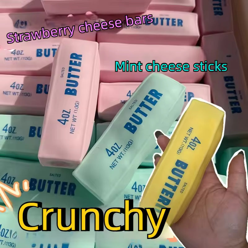 Butter Stick Squishy Fidget Toy